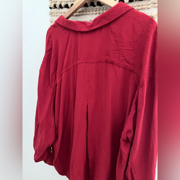 Free People Scarlet Button-Down Shirt - Picture 10 of 12